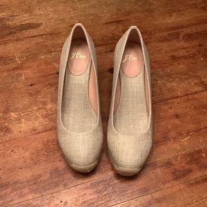 JCrew (not factory) espadrille shoes